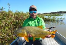  Genial Situación de Pesca con Mosca de Freshwater dorado– Foto por Jackall Casco en Fly dreamers