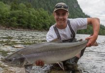 George Howard 's Fly-fishing Pic of a fall salmon | Fly dreamers 