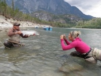 Foto de pesca con mosca