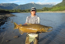 Fly-fishing Photo of Oncorhynchus tshawytscha shared by Alejo Amadeo – Fly dreamers 