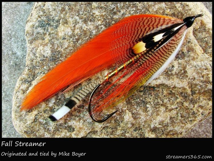Fall Streamer - Creative Streamer fly by Mike Boyer