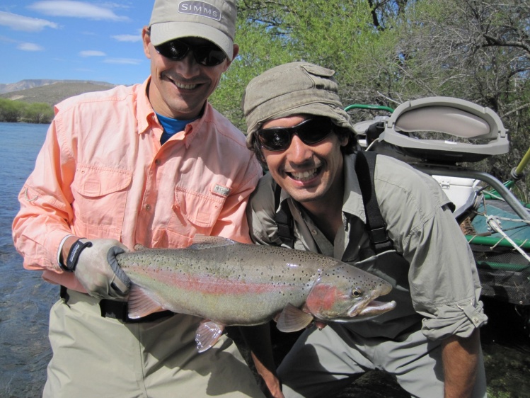 Apertura de truchas 2013 (Dos hmnos en el LImay)