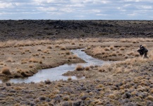 Estancia Laguna Verde , Strobel lake and Barrancoso river, Santa Cruz , Argentina