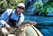  Fotografía de Pesca con Mosca de Trucha arcoiris compartida por German Marsano – Fly dreamers