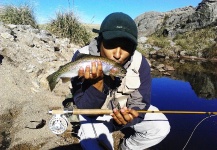  Excelente Situación de Pesca con Mosca de Trucha arcoiris – Fotografía por Matias Perona en Fly dreamers