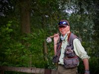 Charles Jardine Ready to Fish.
