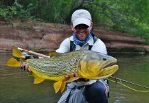 DIEGO COLUSSI 's Fly-fishing Photo of a River tiger – Fly dreamers 