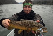 Fly-fishing Picture of European brown trout shared by Jake Skiba – Fly dreamers