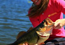 Rebekka  Redd 's Fly-fishing Catch of a Bass – Fly dreamers 