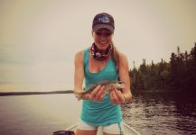 Rebekka  Redd 's Fly-fishing Photo of a Walleye – Fly dreamers 