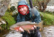 Alejandro Simbron 's Fly-fishing Pic of a Rainbow trout – Fly dreamers 
