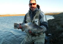 Pescando en Tierra del Fuego.