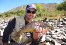 Juancito Ajargo 's Fly-fishing Catch of a English trout – Fly dreamers 