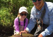 Fly Fishing Outfitters 's Fly-fishing Catch of a Rainbow trout – Fly dreamers 