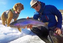 Great Fly-fishing Situation of Rainbow trout shared by Fly Fishing Outfitters 