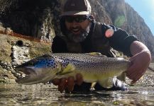 Jean Sylvain Amy 's Fly-fishing Catch of a Browns – Fly dreamers 