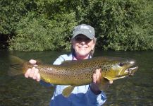 Fly-fishing Picture of Brownie shared by Edie Lewis – Fly dreamers