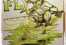 Kid Ocelos's Fly-fishing Art Picture – Fly dreamers 