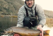 Ivan Perok 's Fly-fishing Pic of a German brown – Fly dreamers 