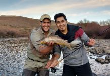  Imagen de Pesca con Mosca de Trucha marrón compartida por Gustavo Yañez – Fly dreamers