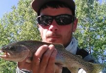 Fly-fishing Photo of Rainbow trout shared by Aaron Schaeg – Fly dreamers 