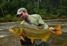 Caio  Junqueira 's Fly-fishing Picture of a Golden dorado – Fly dreamers 