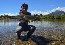 Nicolas  Grosz 's Fly-fishing Pic of a Browns – Fly dreamers 