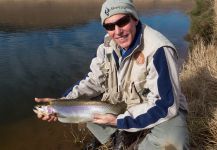 Andrew Fowler 's Fly-fishing Pic of a Rainbow trout – Fly dreamers 