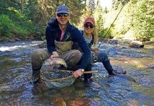Pancho Winter 's Fly-fishing Picture of a Rainbow trout – Fly dreamers 