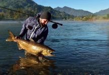  Foto de Pesca con Mosca de Tule Salmon compartida por Esteban Raineri – Fly dreamers