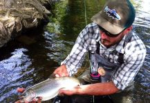 Kevin Bache 's Fly-fishing Pic of a Rainbow trout – Fly dreamers 