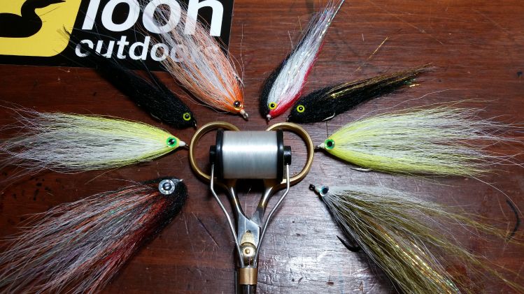 Hollow fly sampling. Bucktail and craft fur patterns.