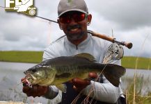 Kid Ocelos 's Fly-fishing Pic of a northern largemouth bass | Fly dreamers 