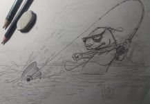 Fly-fishing Art Pic shared by Kid Ocelos | Fly dreamers 