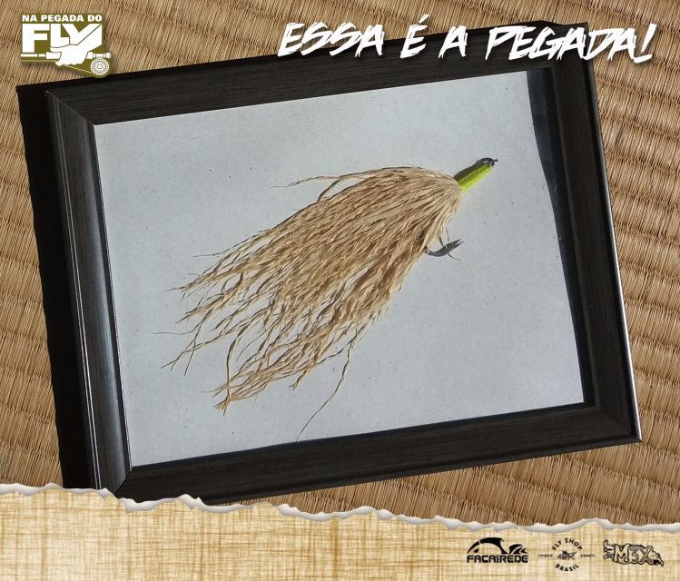 PINAUACA
Used by Brazilian Indians for tucunare fishing in the amazon!
#NaPegadadoFly
#UntamedAngling