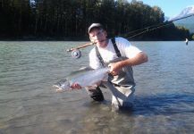 Brian Mack 's Fly-fishing Catch of a Pink salmon | Fly dreamers 