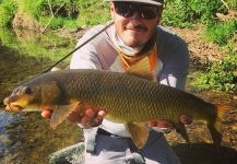 Fly-fishing Photo of Mediterranean barbell shared by The Lucky Flyfisher | Fly dreamers 