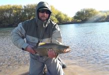 Claudio Rios 's Fly-fishing Catch of a Sea-Trout | Fly dreamers 