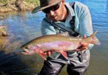 Robby Gaworski 's Fly-fishing Catch of a Rainbow trout | Fly dreamers 