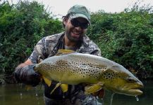 Dion James 's Fly-fishing Picture of a von Behr trout | Fly dreamers 