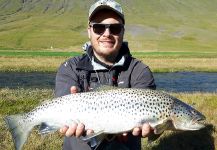 Valdimar Valsson 's Fly-fishing Picture of a Sea-Trout | Fly dreamers 