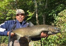 Mike Deyo 's Fly-fishing Photo of a tyee salmon | Fly dreamers 