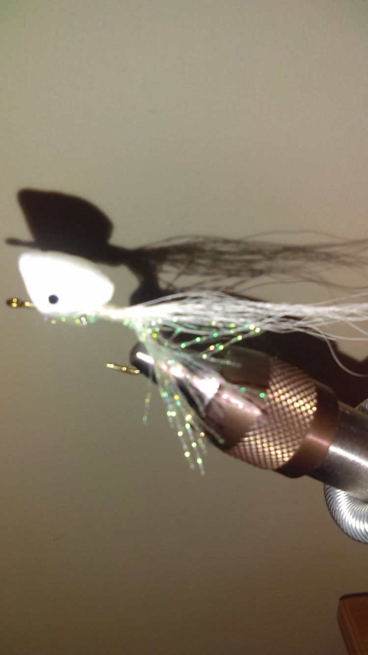 My first attempt at making a Whiting popper fly