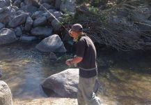 Rainbow trout Fly-fishing Situation – Gustavo Ferro shared this Impressive Image in Fly dreamers 