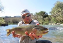 Fly-fishing Picture of Rainbow trout shared by Rafael Arruda | Fly dreamers