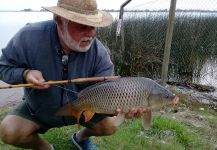 Roberto Garcia 's Fly-fishing Catch of a European carp | Fly dreamers 