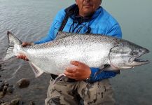  tyee salmon – Gran Situación de Pesca con Mosca – Por Miguel Angel Garrido