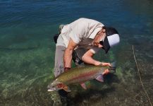 AITUE PESCA CON MOSCA /CONSERVACION PATAGONIA 's Fly-fishing Picture of a Rainbow trout | Fly dreamers 