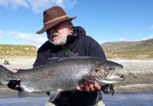 Roberto Garcia 's Fly-fishing Picture of a Rainbow trout | Fly dreamers 