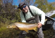 fly fishing guide in Bariloche Patagonia